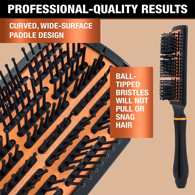 Cepillo De Pelo Conair Quick Blow-dry Copper Co... image number null