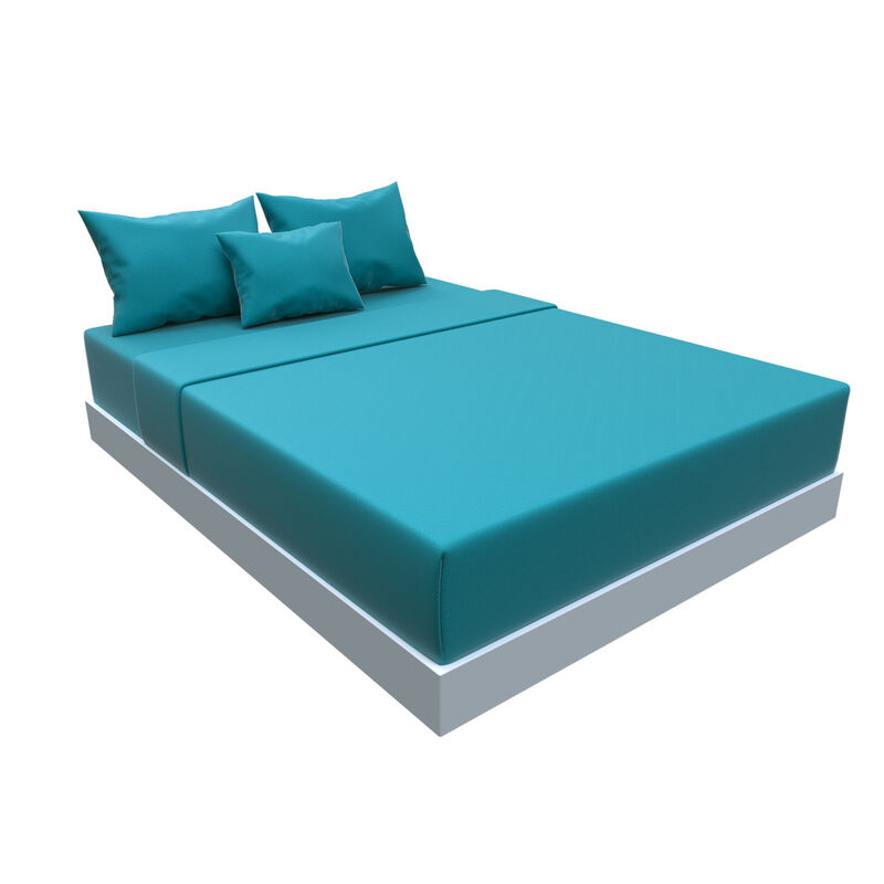 Sabanas Spring Air King Size Color Turquesa image number null