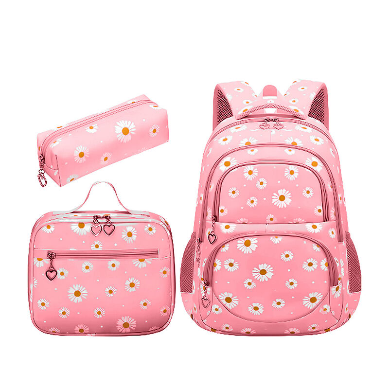 Mochila Escolar con Lonchera y Lapicera Imperme... image number null