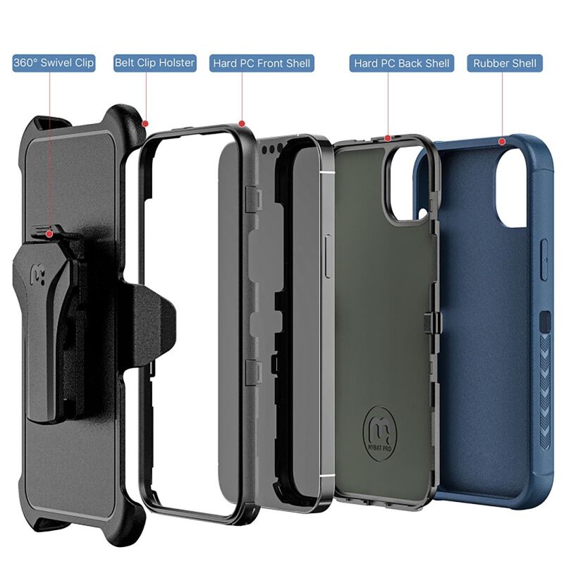 Funda Mybat Maverick Clip Para Iphone 14 Pro - ... image number null