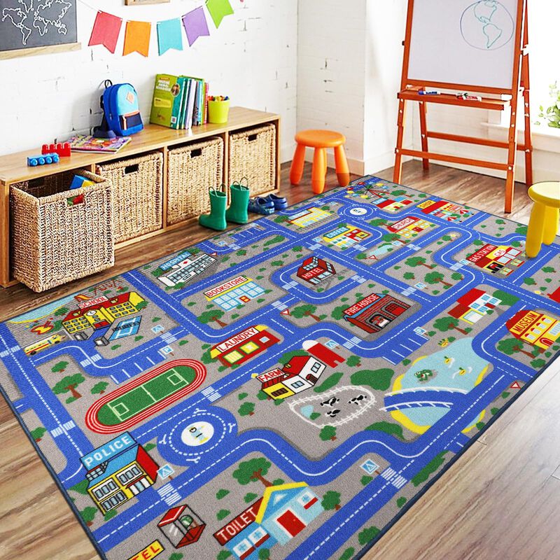 Alfombra Capslpad 150 cm x 200 cm &ndash; Mapa De Ciu... image number null