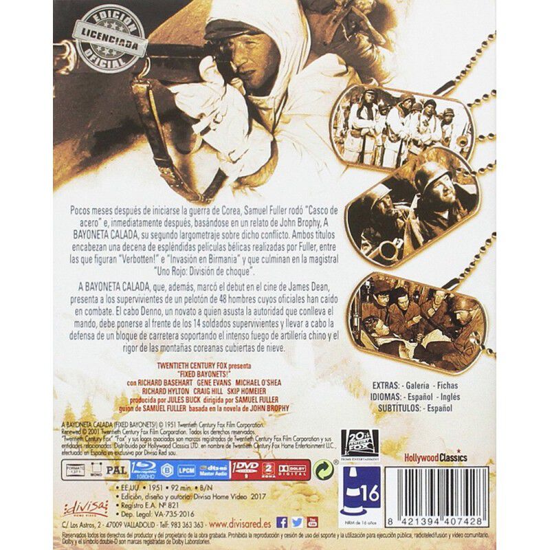 A bayoneta calada [Combo DVD + Blu-ray] image number null