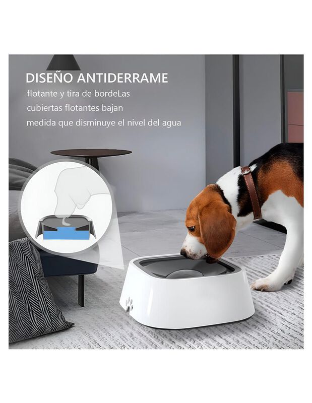 Bebedero portátil para mascota Pink Brule 1 L image number null