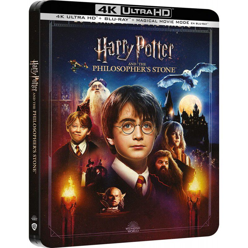 Harry Potter Y La Piedra Filosofal Steelbook + ... image number null