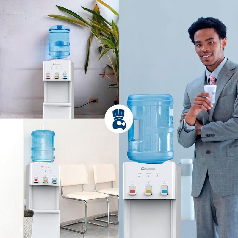 Dispensador de Agua Fría y Caliente de Garrafón... image number null