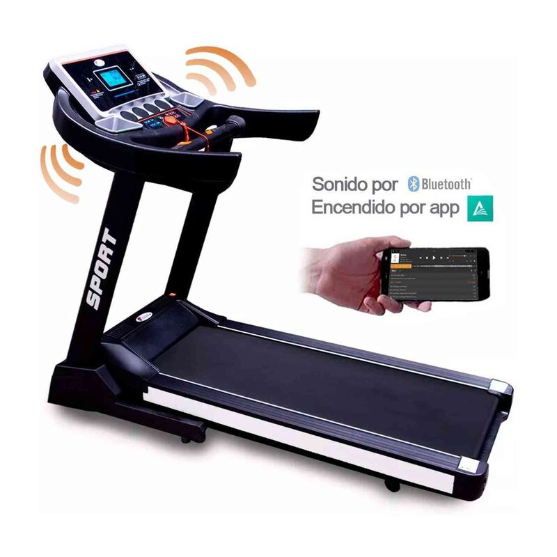 Caminadora Eléctrica 3 Hp Bluetooth App 16 Km/h... image number null