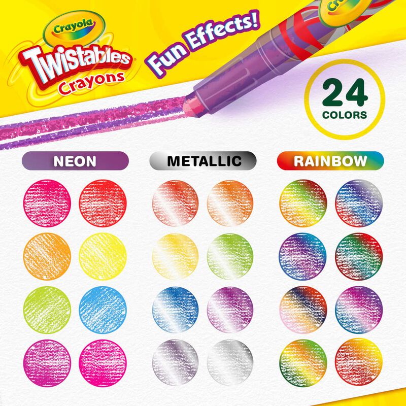 Crayola Crayones Giratorios Con Efectos Diverti... image number null