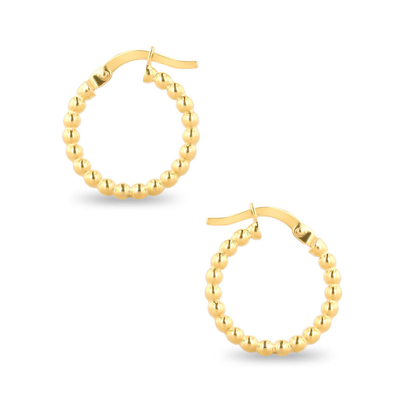 Arracadas De Oro Amarillo 10K (10Mm Aprox) image number null