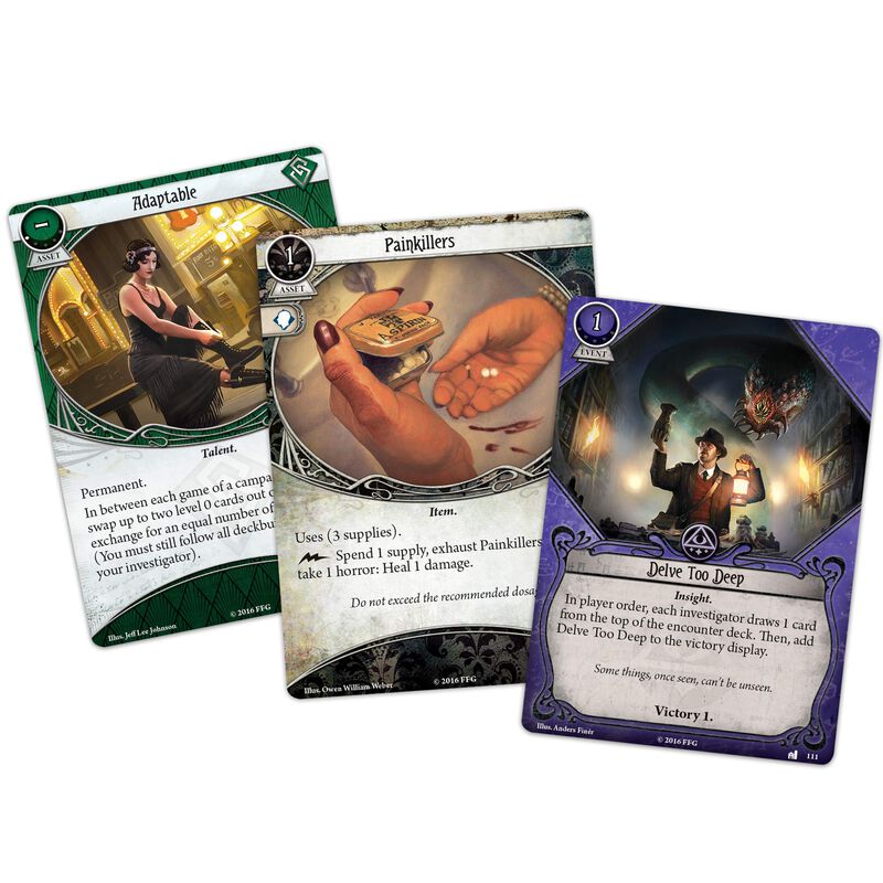 Juego De Cartas Fantasy Flight Arkham Horror Mi... image number null