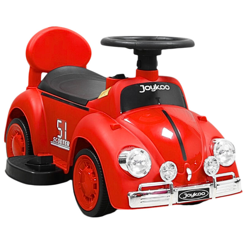 Montable El&eacute;ctrico Para Ni&ntilde;os 6v Con Bast&oacute;n Aju... image number null
