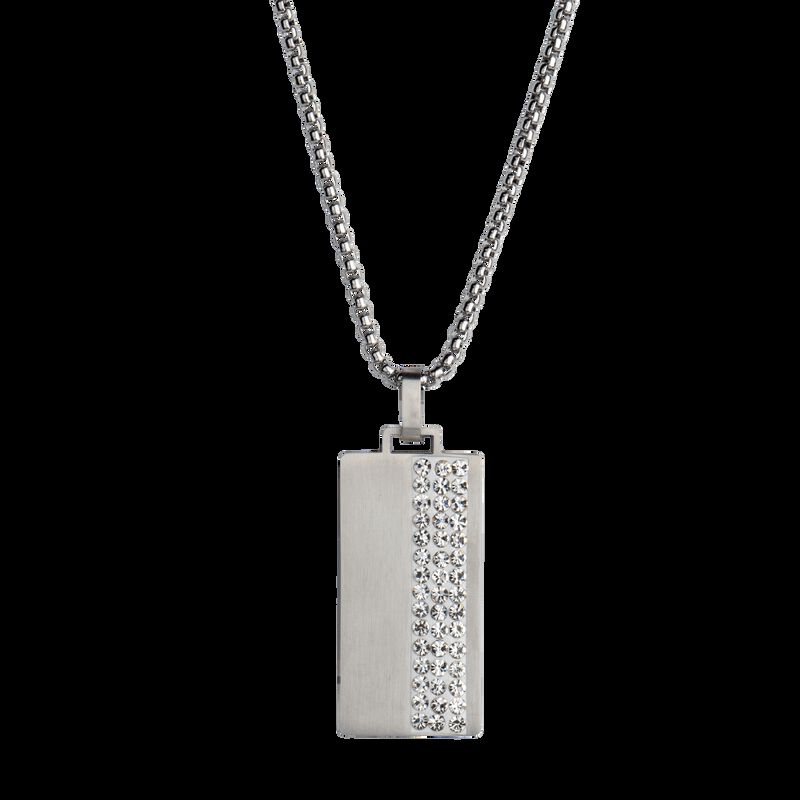 Cadena Hombre Dije, Collar Joyer&iacute;a Acero Inoxid... image number null