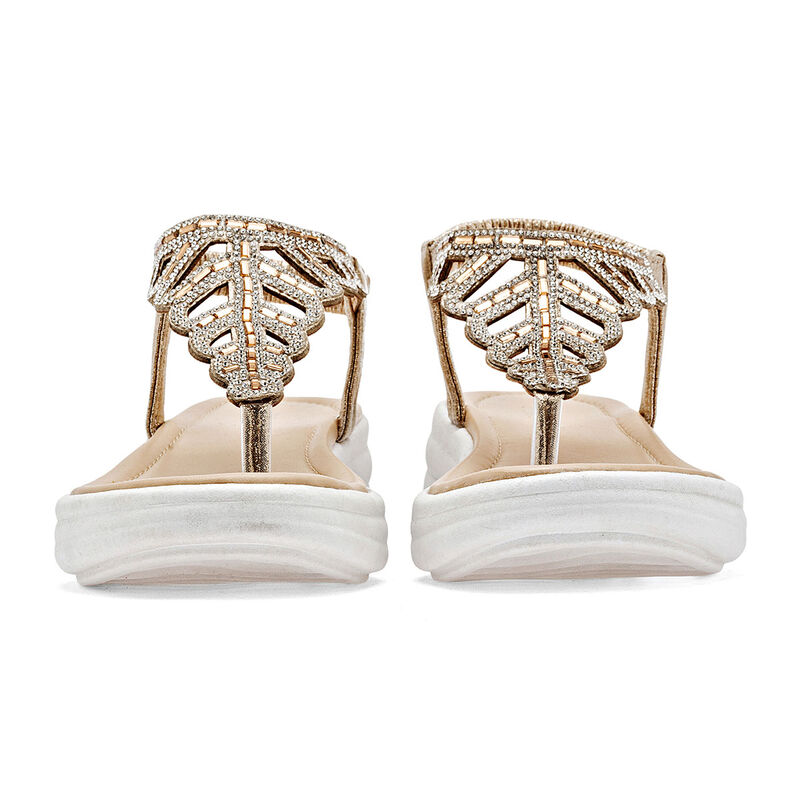 Moramora Sandalia Dorado Para Mujer 147608ce image number null