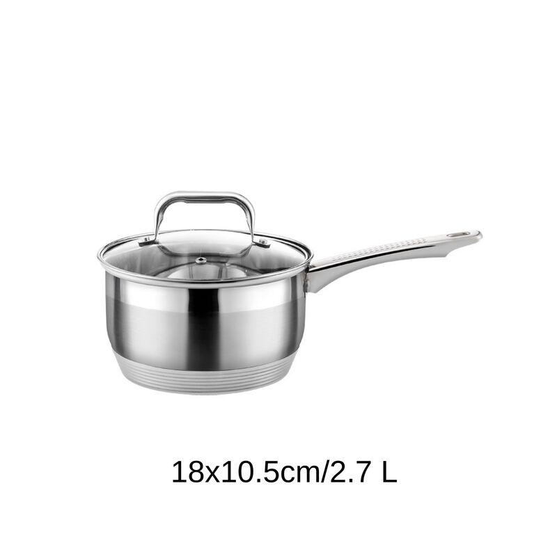 Olla De Acero Inoxidable De 18cm image number null