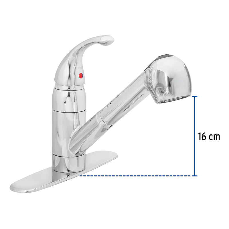 Monomando Nariz Retráctil para Fregadero Foset ... image number null