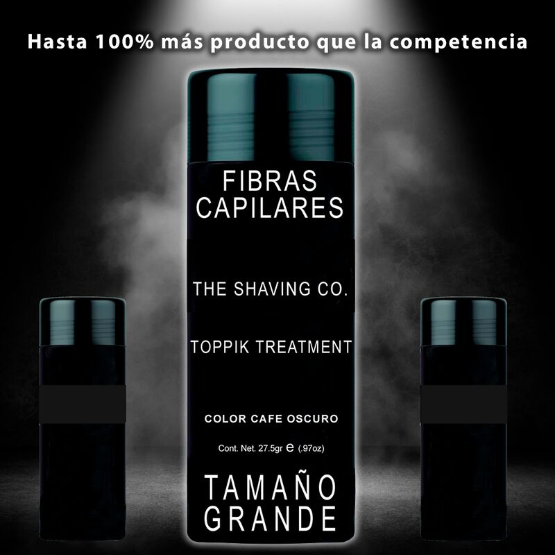KIT CAFE OSCURO FIBRAS CAPILARES Y APLICADOR TH... image number null