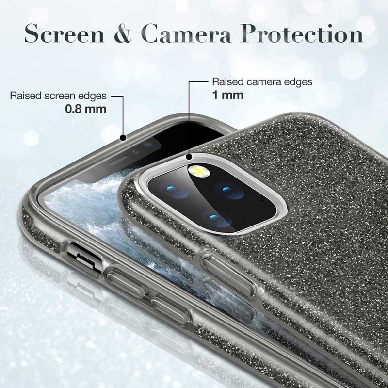 Funda Esr Glitter Para Iphone 11 Pro Brillos Ne... image number null