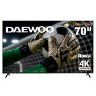 Daewoo Pantalla  Smart Tv 70 Pulgadas  4k Uhd Led | Roku Tv  Dolby Audio