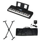 Yamaha PSR-E383 Teclado Digital 61 Teclas con Funda y Base