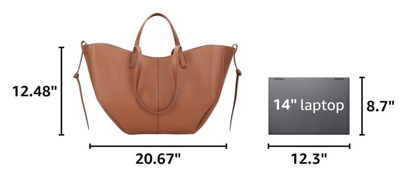Bolso Tote De Cuero Sint&eacute;tico Juoxeepy 53 &times; 32 ... image number null