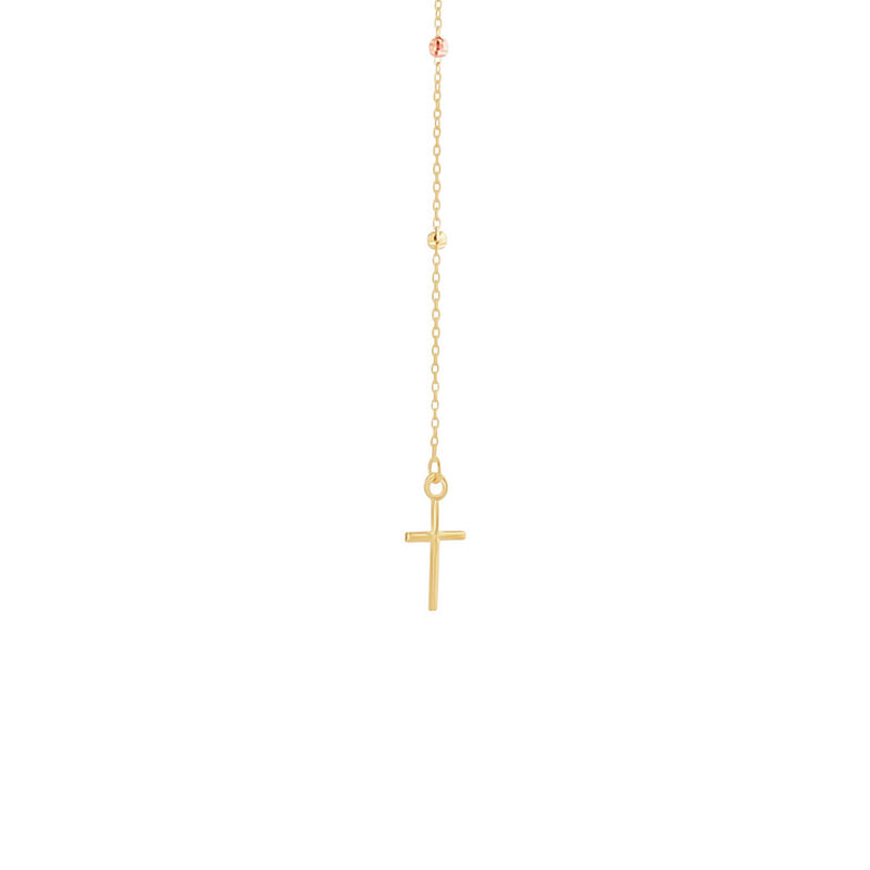 Rosario Oro Florentino 14k 2mm 60+10 Cm image number null