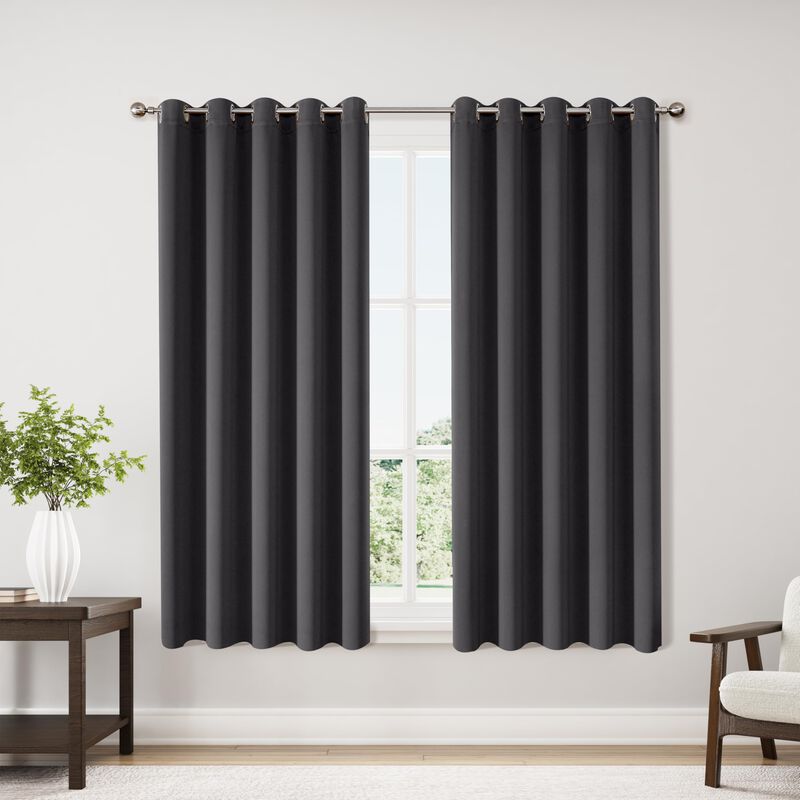 Cortina Opaca Chrisdowa 178 cm &ndash; Juego De 2 Pan... image number null