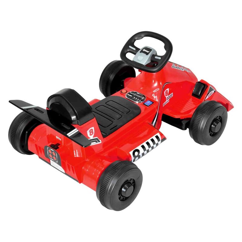 Go Kart El&eacute;ctrico 12v F1 Ni&ntilde;o M&uacute;sica Mp3 Usb Lu... image number null