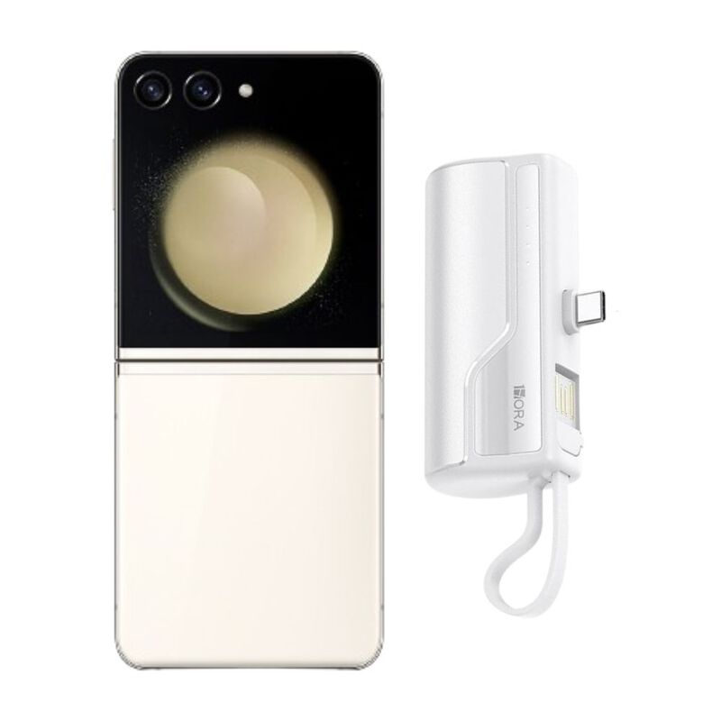Galaxy Z Flip 5 256GB Crema Reacondicionado + M... image number null