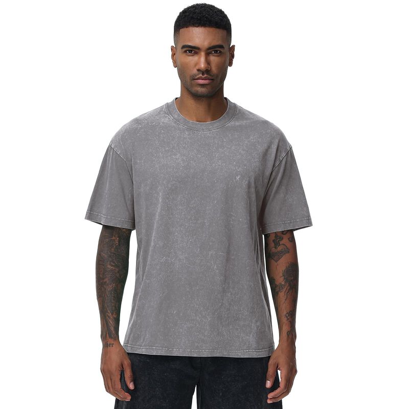 Pack de 4 Camisetas Oversize Snowelve de Algod&oacute;... image number null