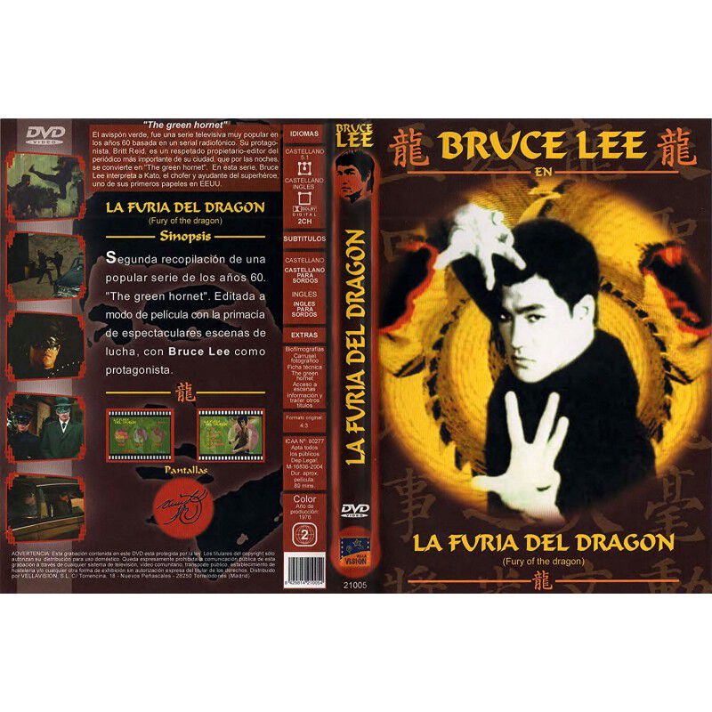 Pack Bruce Lee: El Retorno Del Drag&oacute;n/la Furia ... image number null