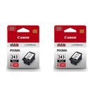 Cartucho De Tinta Negro Canon Pg-243, Paquete De 2 Unidades Para Pixma Ip, Mx, Mg, Ts, Tr