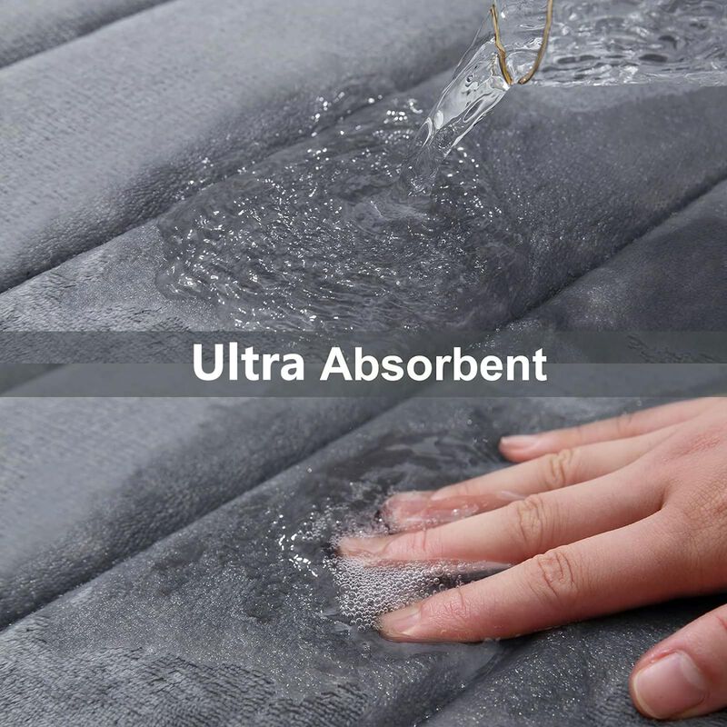 Alfombra De Ba&ntilde;o Buganda 61 &times; 41 cm Espuma Visc... image number null