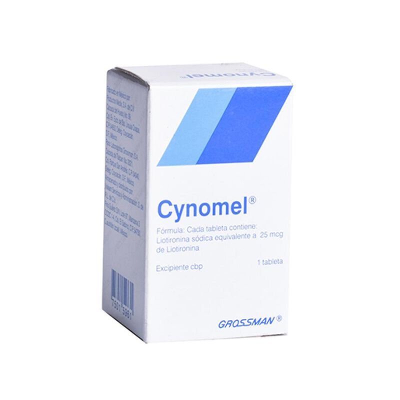 Cynomel 25 Mcg 100 Tableta(s) image number null