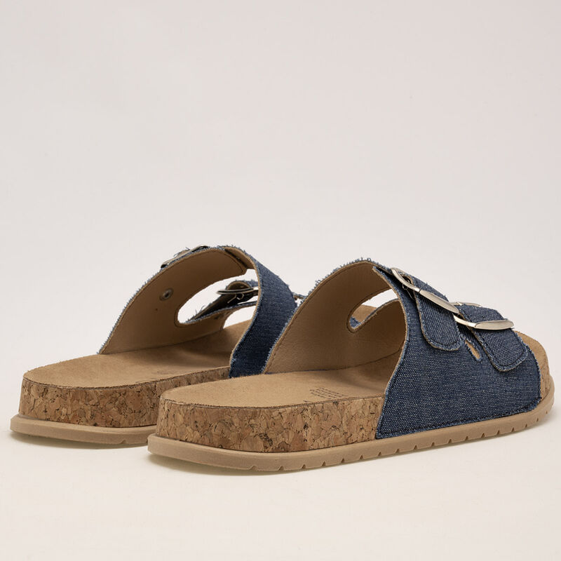 Via Moda Sandalia para mujer azul image number null