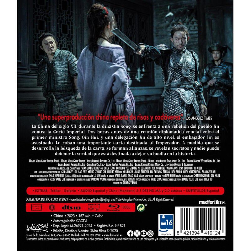 La Leyenda Del R&iacute;o Rojo [Blu-ray] (2023) Man Ji... image number null