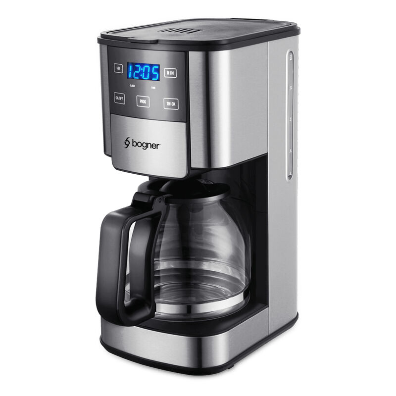 Cafetera Programable De Goteo 12 Tazas Acero In... image number null