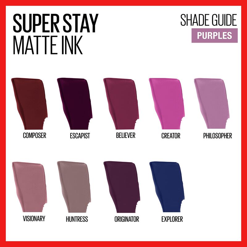 L&aacute;piz Labial L&iacute;quido Maybelline New York Supers... image number null