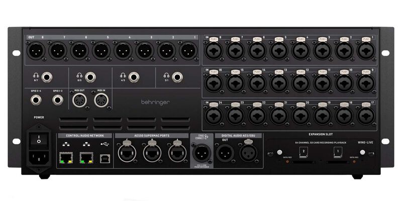 Behringer Wing Rack Mezcladora Digital 48 Canal... image number null