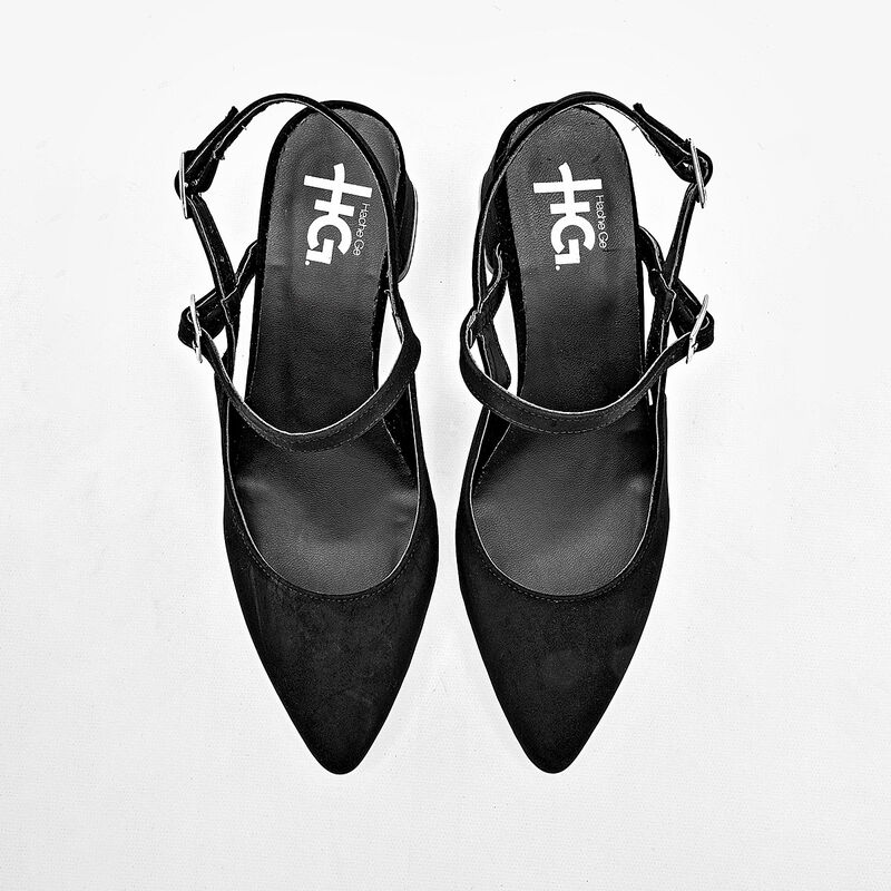Hg zapatilla para mujer  negro cod 141250-E image number null