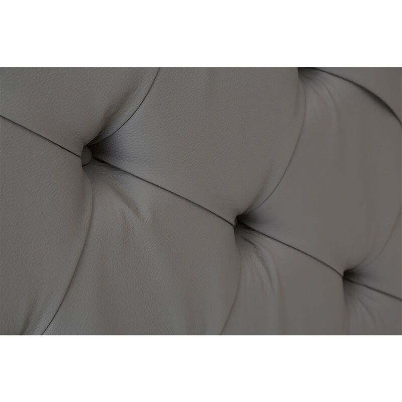 Cabecera Matrimonial Dicasa Dubai Gris Oxford image number null