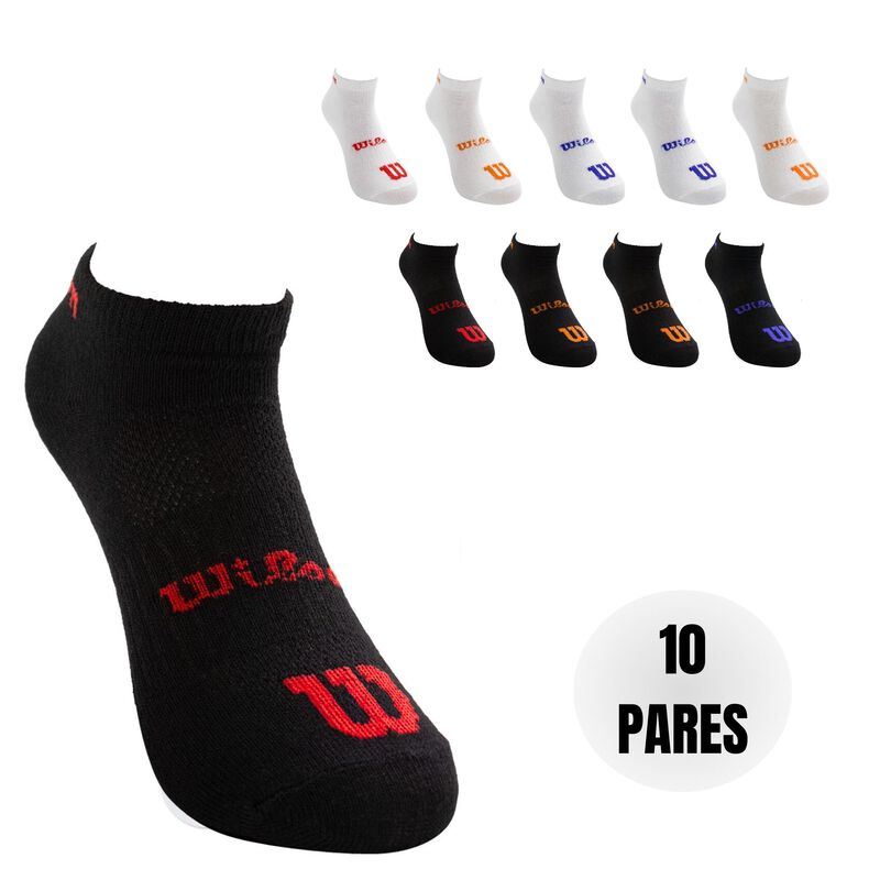 Wilson 10 Pares de Tines para Ni&ntilde;o, Color Blanc... image number null