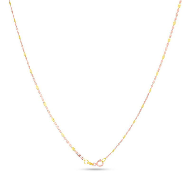 Cadena De Oro Florentino 14K Valentino (45Cm Ap... image number null