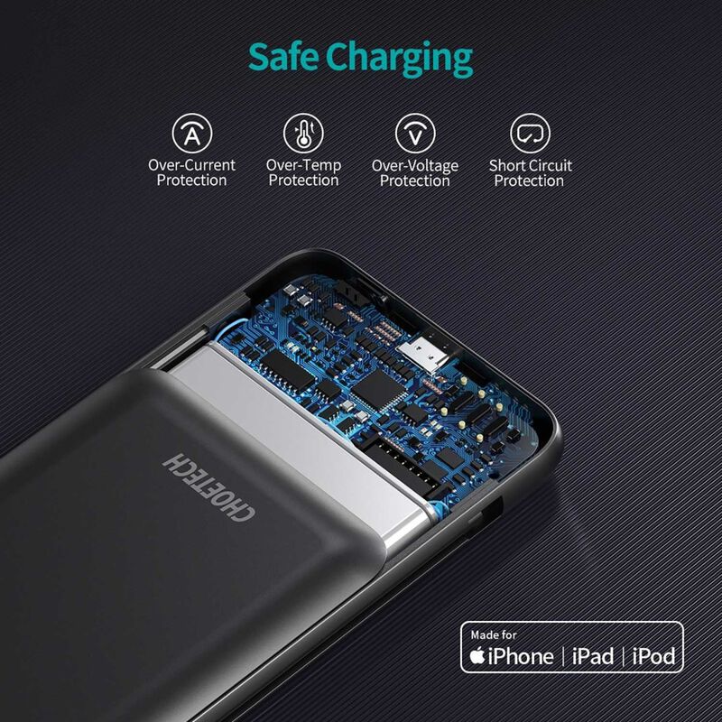 Bater&iacute;a Recargable Choetech Powerbank 10,000mah... image number null