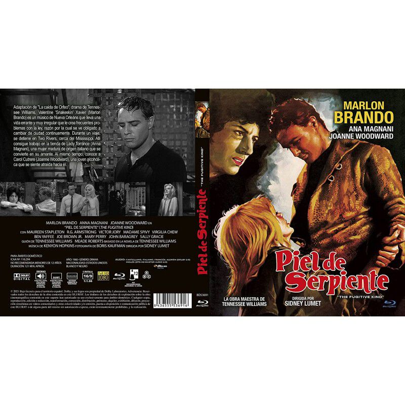 Piel De Serpiente [blu-ray] (1960) El Tipo Fugi... image number null