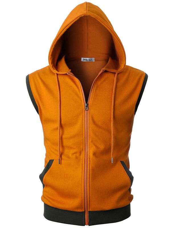 Sudadera Ohoo Chaleco Sin Mangas Con Cremallera... image number null