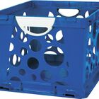 Caja Storex Grande Azul/blanca Con Manijas