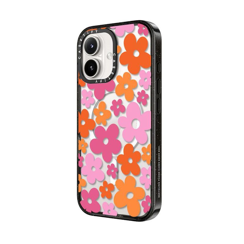 Funda CASETiFY Abstract Florals para iPhone 16 image number null