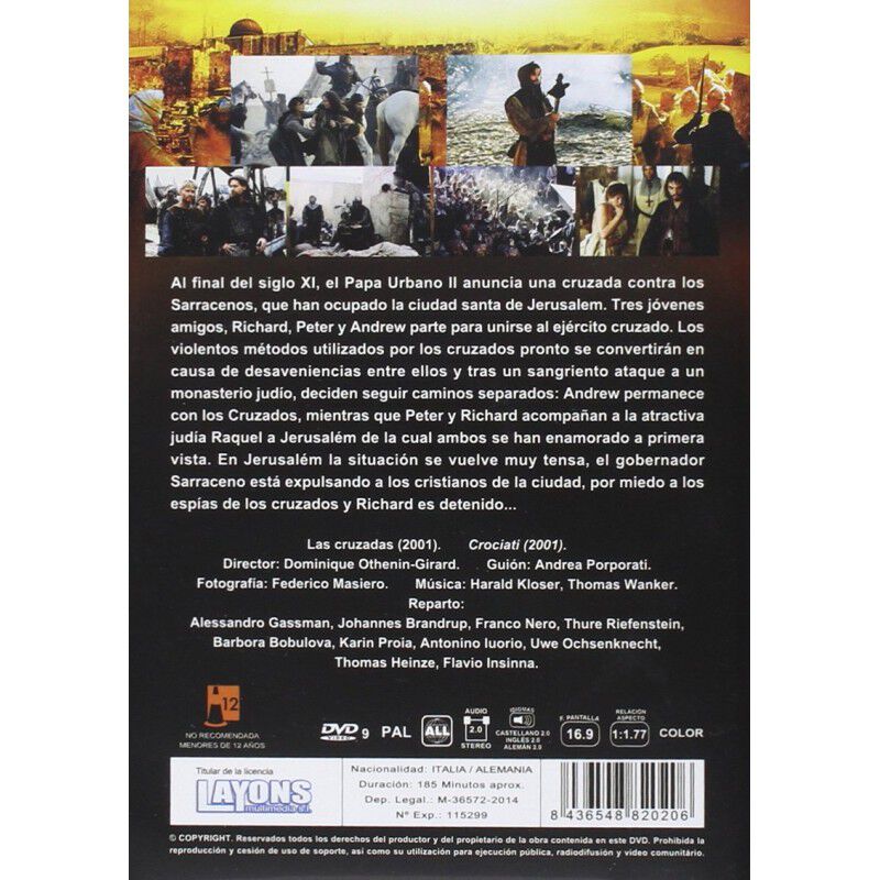 Las Cruzadas (dvd) image number null