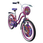 Bicicleta Infantil City DISTROLLER CHAMOY R20 Acero 1V. Contrapedal Magenta/Azul Oscuro Ni&ntilde;a