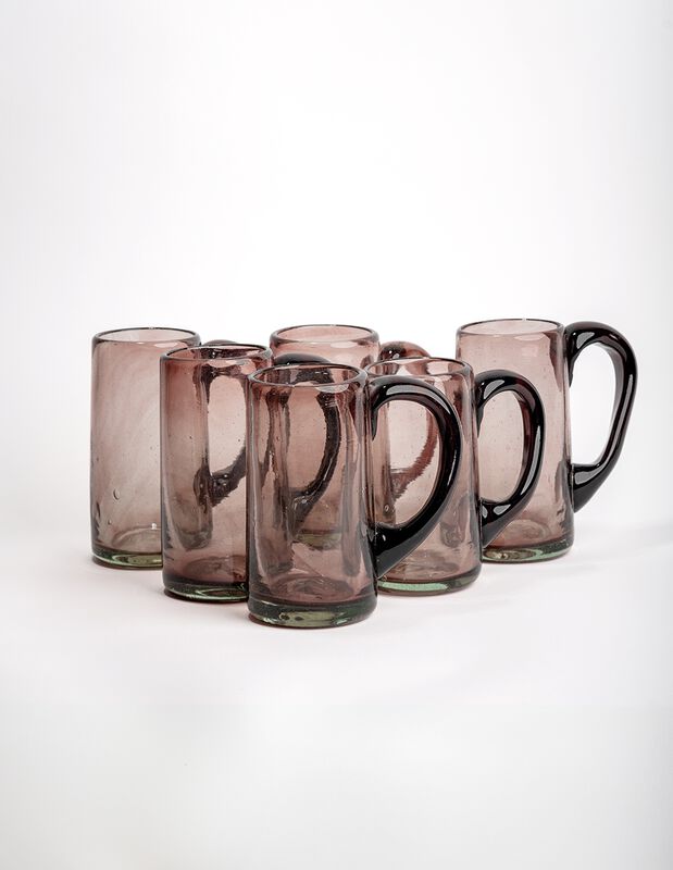 Tarros de Cerveza Set de 6 Tarros de Vidrio Sop... image number null