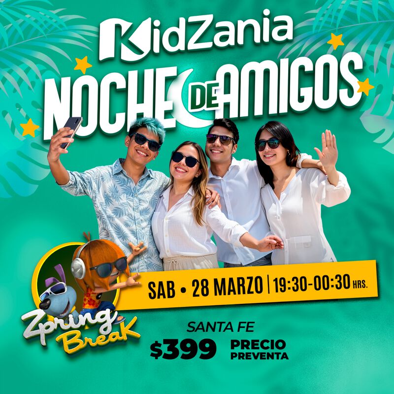 Noche de Amigos 28 de Marzo Entrada Ni&ntilde;o Santa ... image number null